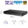 Sony 1 ТБ 2-тюнерный 4K-рекордер Совместимость с записью 4K-трансляций Blu-ray BDZ-FBW1100 Длительная запись/Вт (Модель 2021 года)