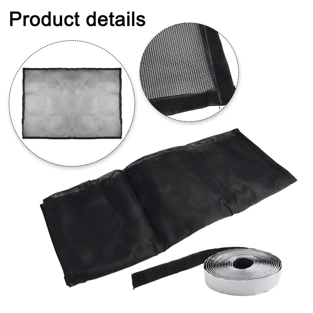 Детская защитная сетка для камина Превосходный захват Прочная ПВХ ткань Обеспечьте безопасность близких Элегантный черный дизайн