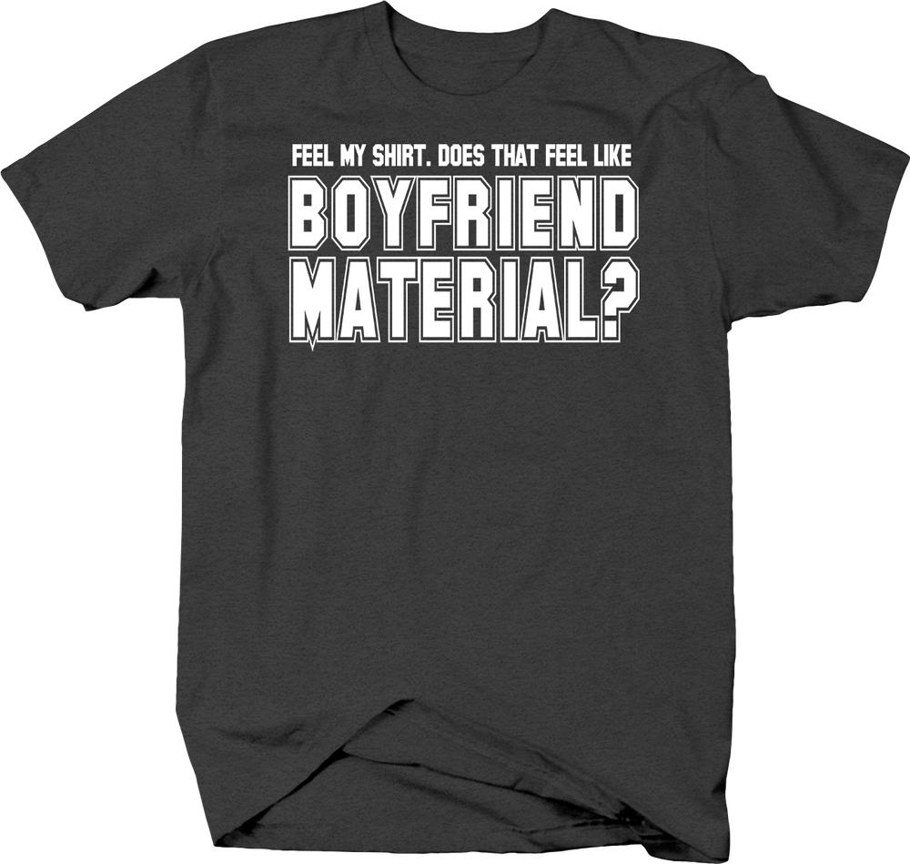 Футболка Feel My Shirt из материала «Парень» с забавной надписью «Love» унисекс