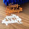 1Pcs Happy Birthday Metal Cutting Dies Scrapbooking Paper Craft Die Decorative Embossing Stencils
