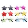 For Women & Men Pentagram Eyewear Party Glasses Rimless Sunglasses Sun Glasses Star Shape