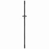 Garden Gate Black 85 x 200 cm Powder Coated Steel