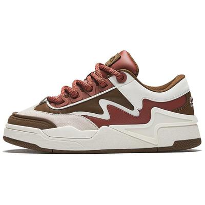 Aojie S Удобные модные износостойкие нескользящие низкие кроссовки для скейтбординга женские кроссовки белые красные коричневые 122448081-5