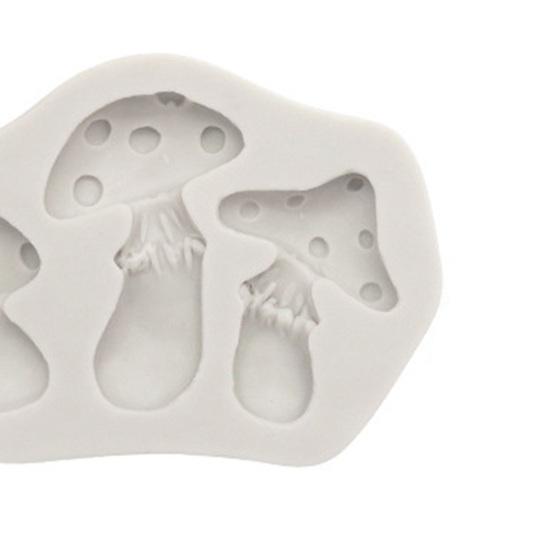 Форма для выпечки пищевой термостойкий силикон Грибы Улитки Форма для помадки Инструмент для украшения торта Кухонные принадлежности
