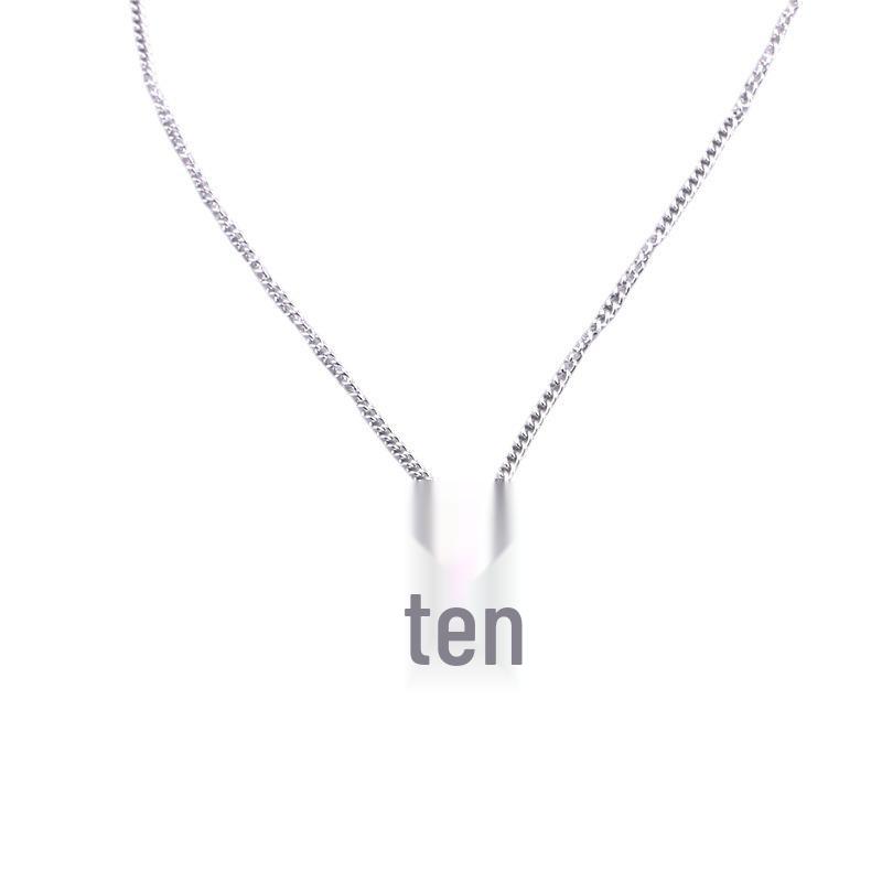Unisex Trendy Cross Necklace – Simple, Cool Alloy Pendant Jewelry