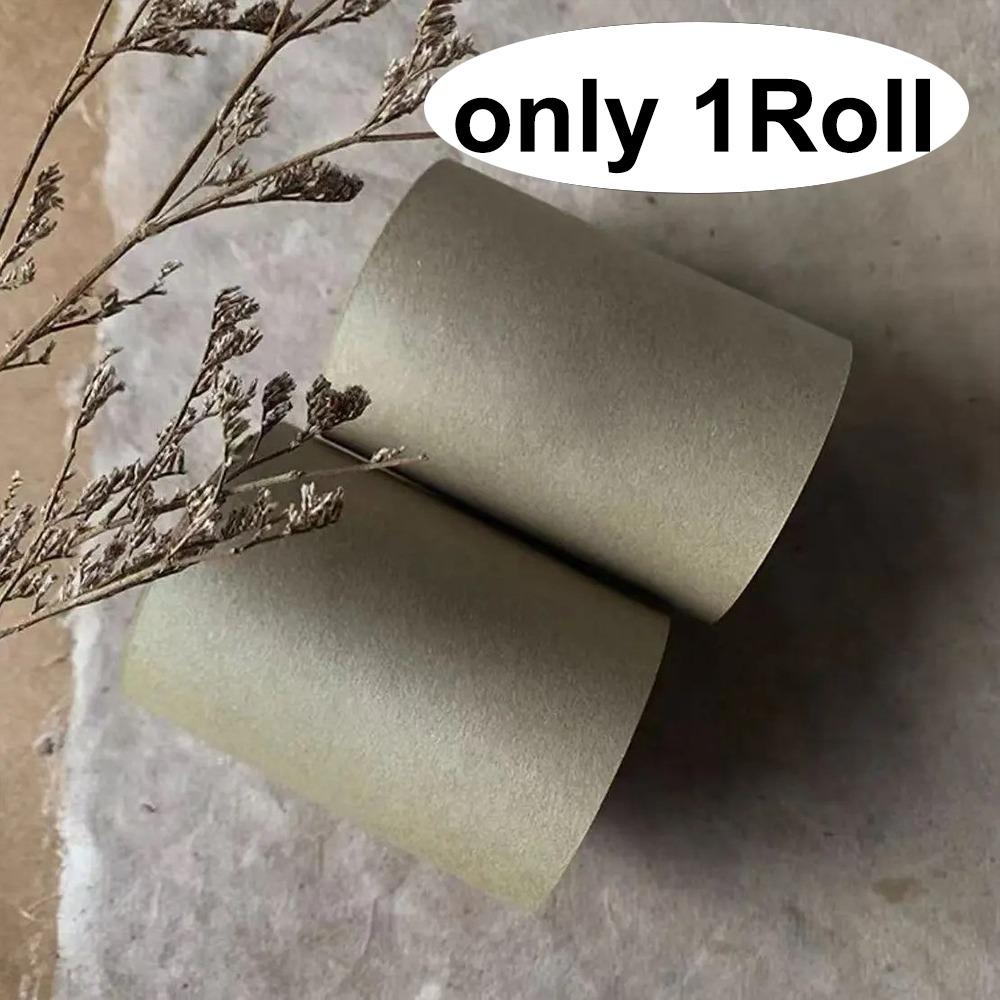 Refillable Kraft Paper Roll Vintage Clipboard DIY Crafts Hanging Writing Pad for Notes
