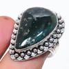 Bloodstone Gemstone 925 Sterling Silver Jewelry Ring Size 8.5