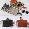 Folding Display Portable Sunglasses Case Glasses Organizer Storage Box Eyeglasses Holder