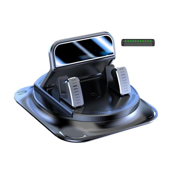 Yousheng Автомобильный держатель для телефона на приборную панель Вращение на 360 градусов Нескользящий Универсальный Автомобильный держатель для мобильного телефона на присоске Аксессуары для автомобиля