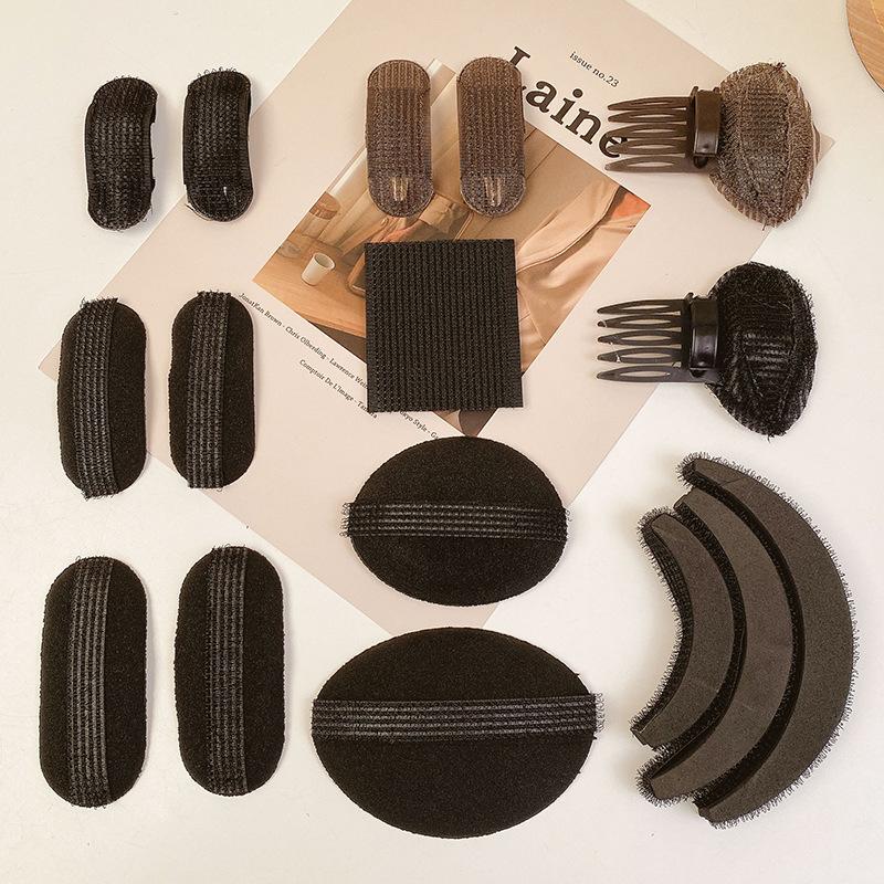 Натуральные пушистые заколки для волос, бигуди, губка, для сна, на ночь, многоразовые пушистые заколки для корней волос, для женщин и девочек, инструменты для укладки