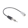 Car Antenna Adapter Female Connector Fm Radio Cd Wire Cable For Borrego Carens