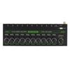 Sound Mixer 10 Channel RGB Professional Stereo Sound Mixer for Amplifier Speaker Handheld