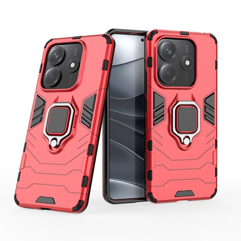 For Xiaomi Redmi Note 14 5G Case Magnetic Ring Stand Holder Armor Back Cover For Redmi Note14 5G Protect Funda