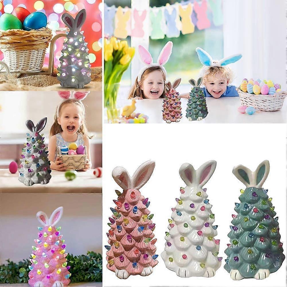 Resin craft rabbit Easter decoration ornaments