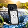 Apple iPhone 14 Pro Max Waterproof Metal Magnetic Case - Outdoor Diving Protection