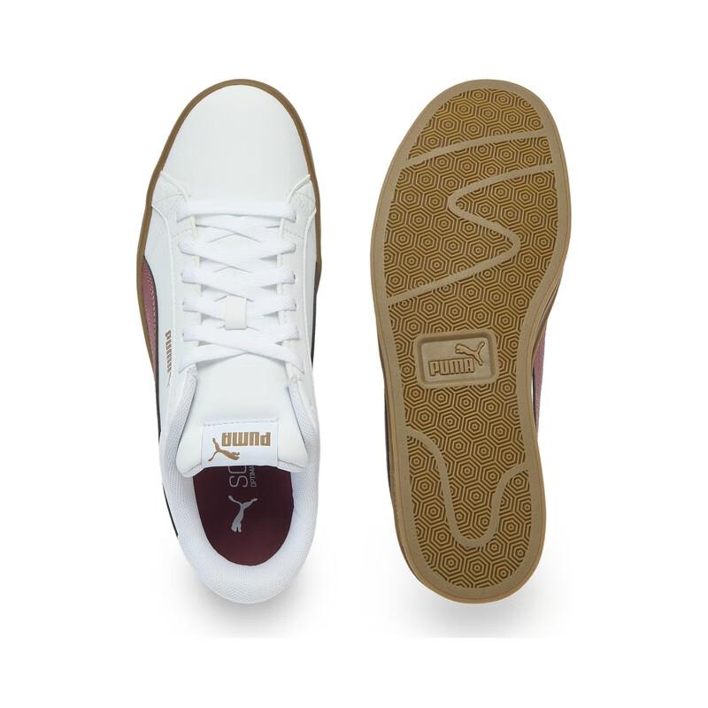 Puma Smash Vulc V3 Comfortable Versatile Durable Low-Top Skate Shoes Unisex Sneaker White 380752-14