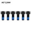 Hex Socket Water Bottle Cage Bolts M5×12mm Bike Holder Bolts Bike Bottle Cage Screws  Bicycle