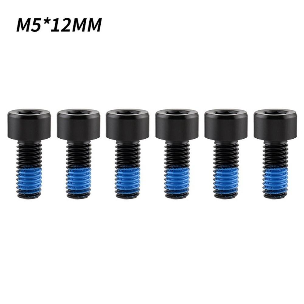 Hex Socket Water Bottle Cage Bolts M5×12mm Bike Holder Bolts Bike Bottle Cage Screws Bicycle