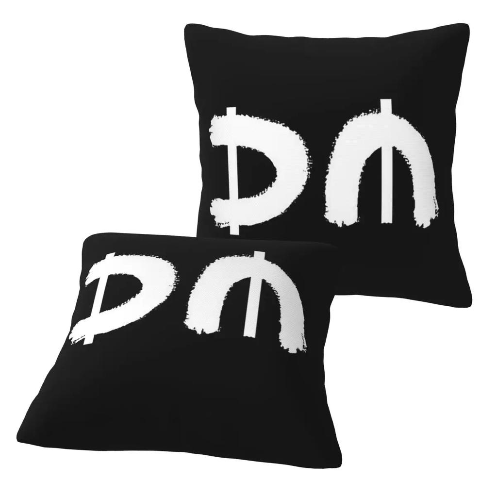 Electronic Rock Depeche Cool Mode 2 Pcs Square Pillowcase Pillow Cover Cushion Decor Comfort Throw Pillow For Home Car