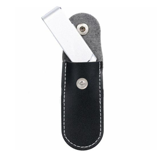 Защитный чехол для USB-накопителя тонкой работы с застежкой на кнопку-брелок, чехол для флэш-накопителя из искусственной кожи, защитный чехол для U-диска