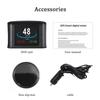 Smart HUD Display, 2.2 Inch Universal GPS Head Up Display with Displays Speed, Altitude, Voltage,