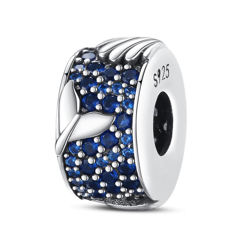 Новые мультяшные шармы серии «Космос и океан», подходят для оригинального браслета, бусины-шармы, ожерелье, женские медные украшения