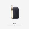 Genuine Leather Jewelry Storage Bag with Mirror Eyewear Organizer  for Jewelry