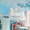 Cake Shaped Butterfly Patterned Pendant Lamp Bedroom Children's Room Teenager's Room Hallway Chandelier