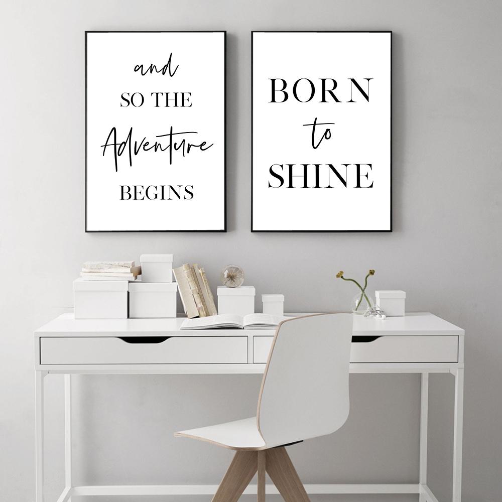 Хорошие вибрации принты вдохновляющие цитаты постеры Get Naked минималистская картина на холсте Рожденный сиять Современное настенное искусство Декор гостиной