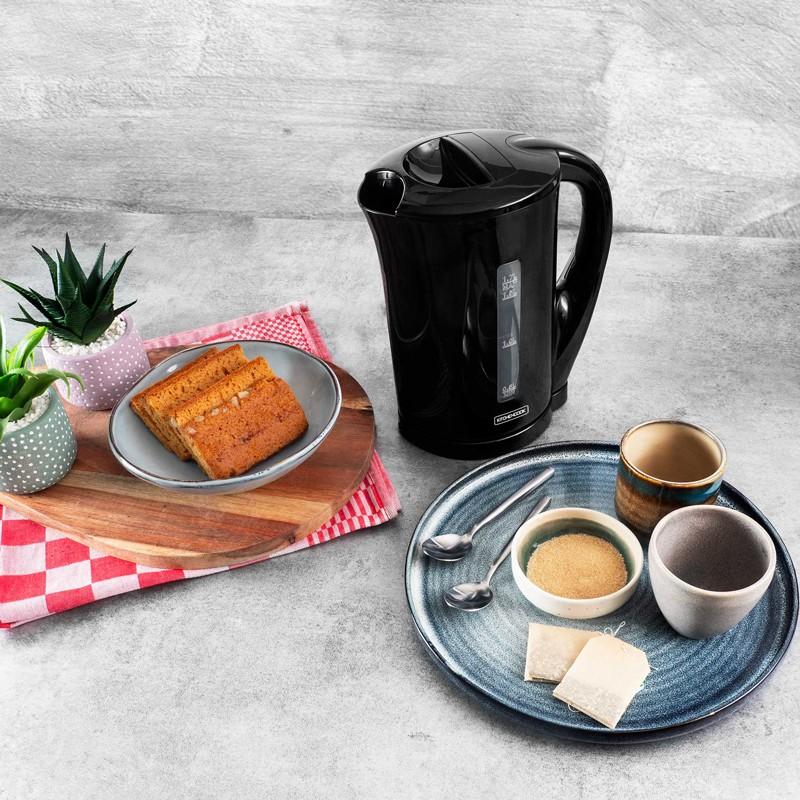 KitchenCook Cosy Tea - Noir - Электрический чайник 1,7 л - 2200 Вт - Быстрое кипячение