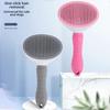 Automatic Pet Hair Removal Comb for Cats and Dogs - Cross-Border Design, Easy One-Click Operation, Brush Shape for Beauty and Grooming