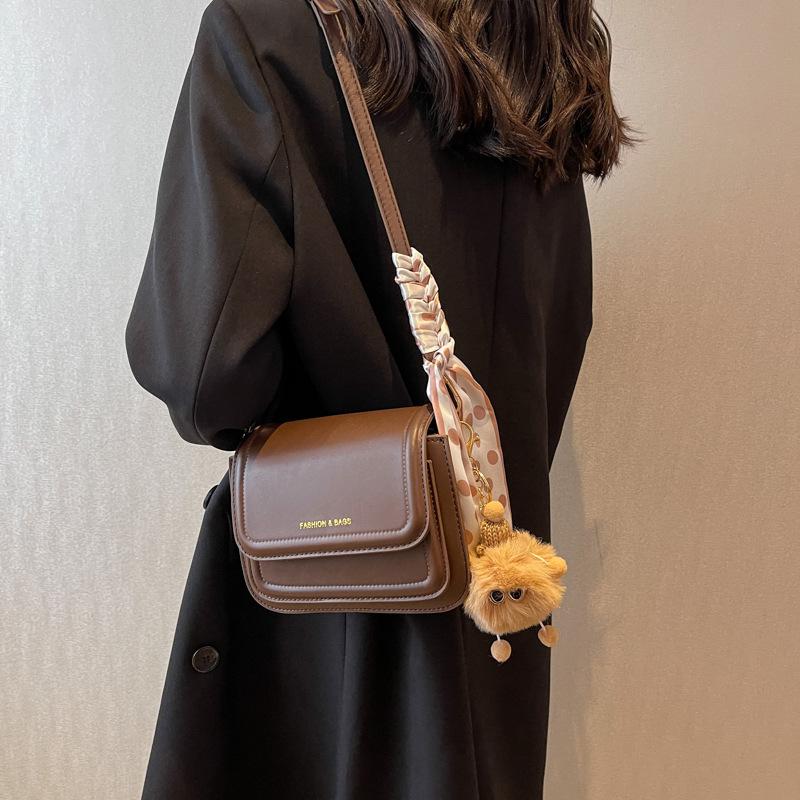 Fashionable Small Square Bag, Versatile Crossbody Bag, Women's Bag, Simple and Stylish Single-shoulder Bag