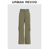 UR Women's Plaid Cargo Wide-Leg Pants
