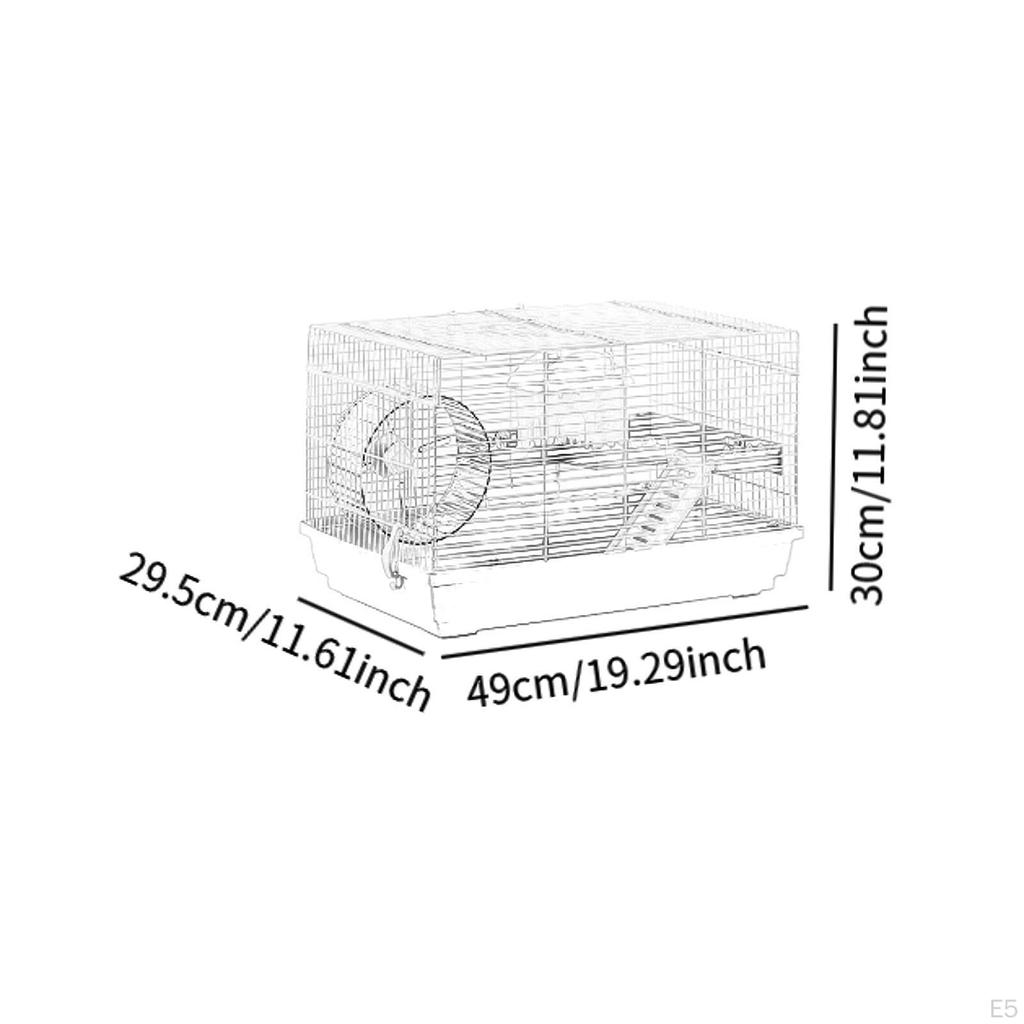 Клетка для хомяка Habitat, дышащая, переносная, для маленьких животных, морских свинок, крыс, сахарных планеров