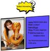 Cross-Border Cobra Python Plush Toy: Funny Snake Doll Gift for Boys