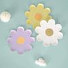 10pcs/set Picnic Cake Tray Daisy Tableware Paper Disposable Cake Plates Cute Flower Dinner Plates