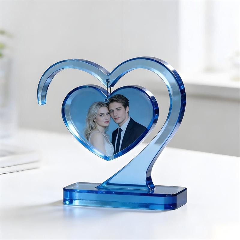 Силиконовые формы для фоторамки из смолы, Формы в форме сердца для DIY из эпоксидной смолы, Персонализированная фоторамка, Форма для эпоксидной смолы, Арт-поделка