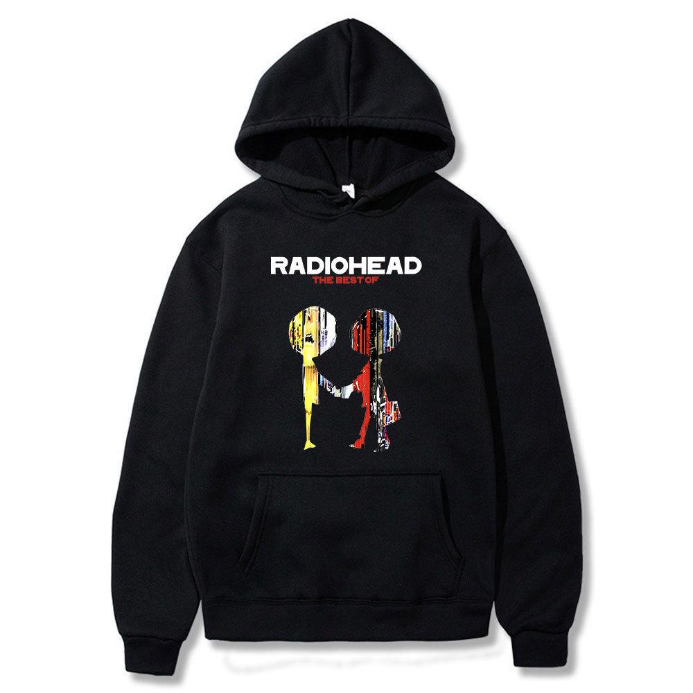 Винтажная толстовка Radiohead - Стиль Хип-Хоп Музыки