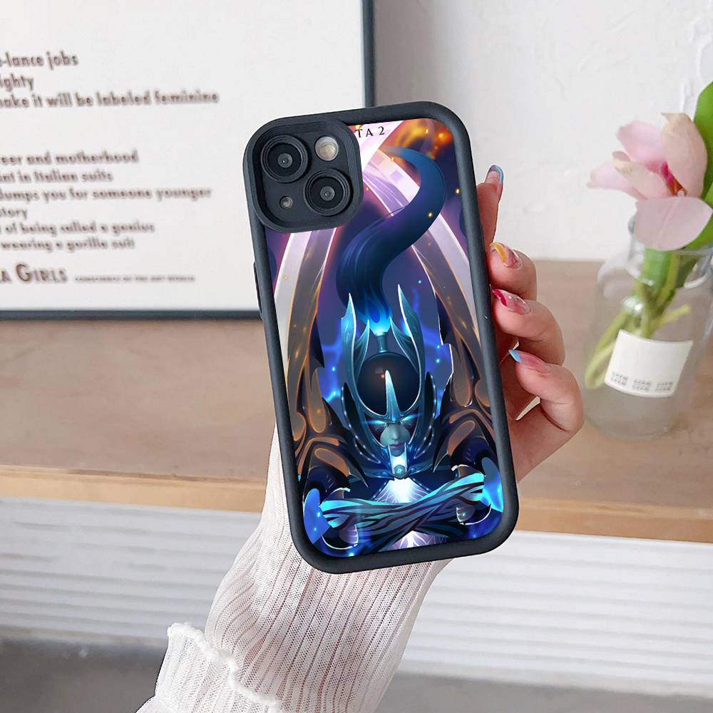 Игра D-Dota 2 Для IPhone 17 Pro Max 16 15 14 13 12 11 Plus Черный Мягкий Чехол для Телефона