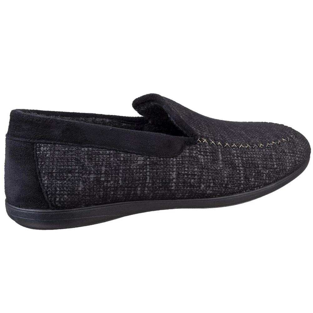 Cotswold Mens Stanley Moc Toe Full Slipper