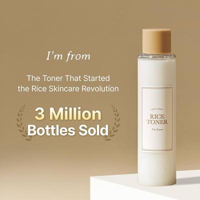 Rice Toner 150ml +RANDOM GIFT