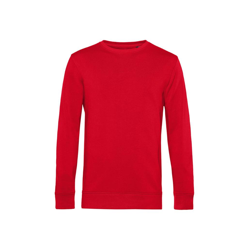 B&C Mens Organic Crew Neck Sweat