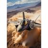 Modern Military Airplane F35 Fighter Lightning Jet Starting Poster Fighter Fly Canvas Painting Wall Art Living Room Home Decor