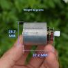DC155V 120W Импеллерный фен, Сверхскоростной бесщеточный канальный вентилятор, Высоковольтный двигатель 100000 об/мин