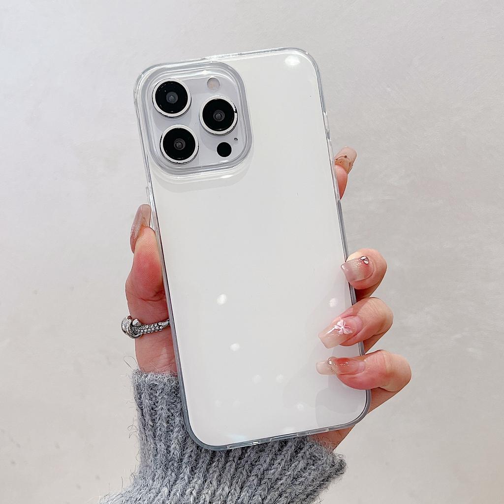 Лазерный чехол для телефона из ТПУ с текстурой пера для iPhone 15 14 13 Pro Max, ударопрочный чехол с блестками