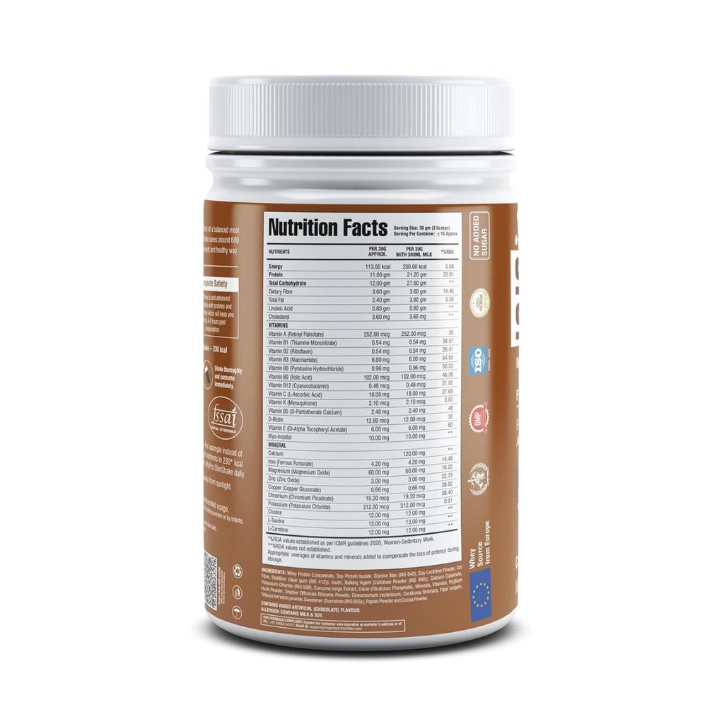 Протеиновый коктейль Шоколад (500 г), Slim Shake Protein Powder (Chocolate Milk Shake), Mypro Sport Nutrition