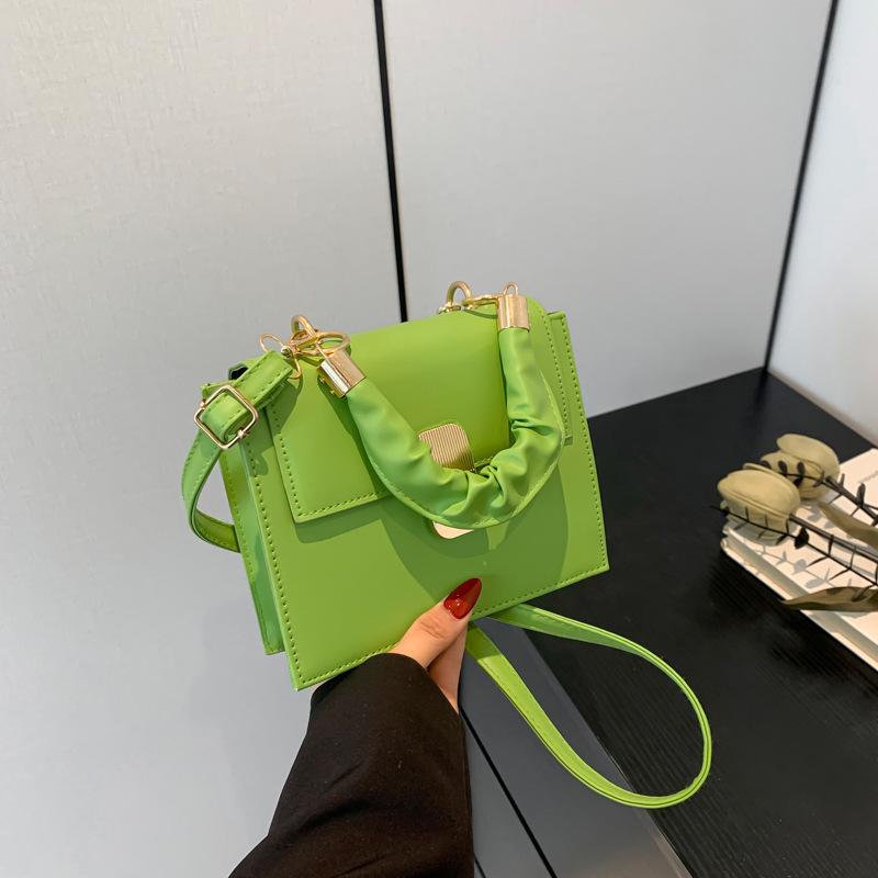 Высококачественная сумка через плечо для женщин, новая модная ручная маленькая квадратная сумка, универсальная сумка через плечо в стиле ретро на весну и лето