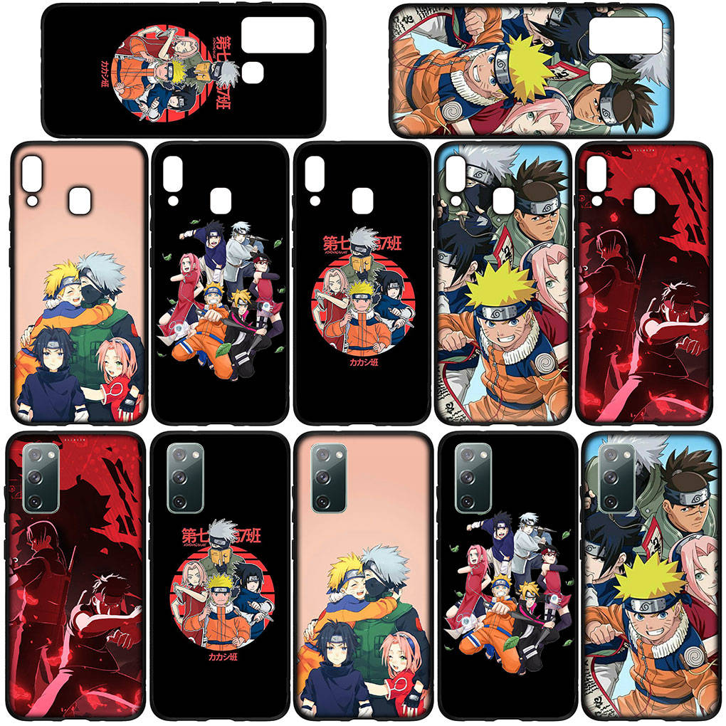 Чехол для телефона Samsung Galaxy S25 S24 S23 iPhone 16 15 Xiaomi Redmi Note 14 13 12 16E 11 Pro Max XR OPPO Moto Huawei Poster Uchiha Sasuke Naruto Cover