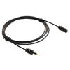 1.96Ft Toslink Male To Mini Plug 3.5Mm Male Цифровой оптический Spdif аудиокабель
