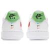 Nike Womens Air Force 1 '07 SE 'Worldwide Pack - Flash Crimson' (women's sizes) White / Flash Crimson / Green Strike / White Skate Shoes
